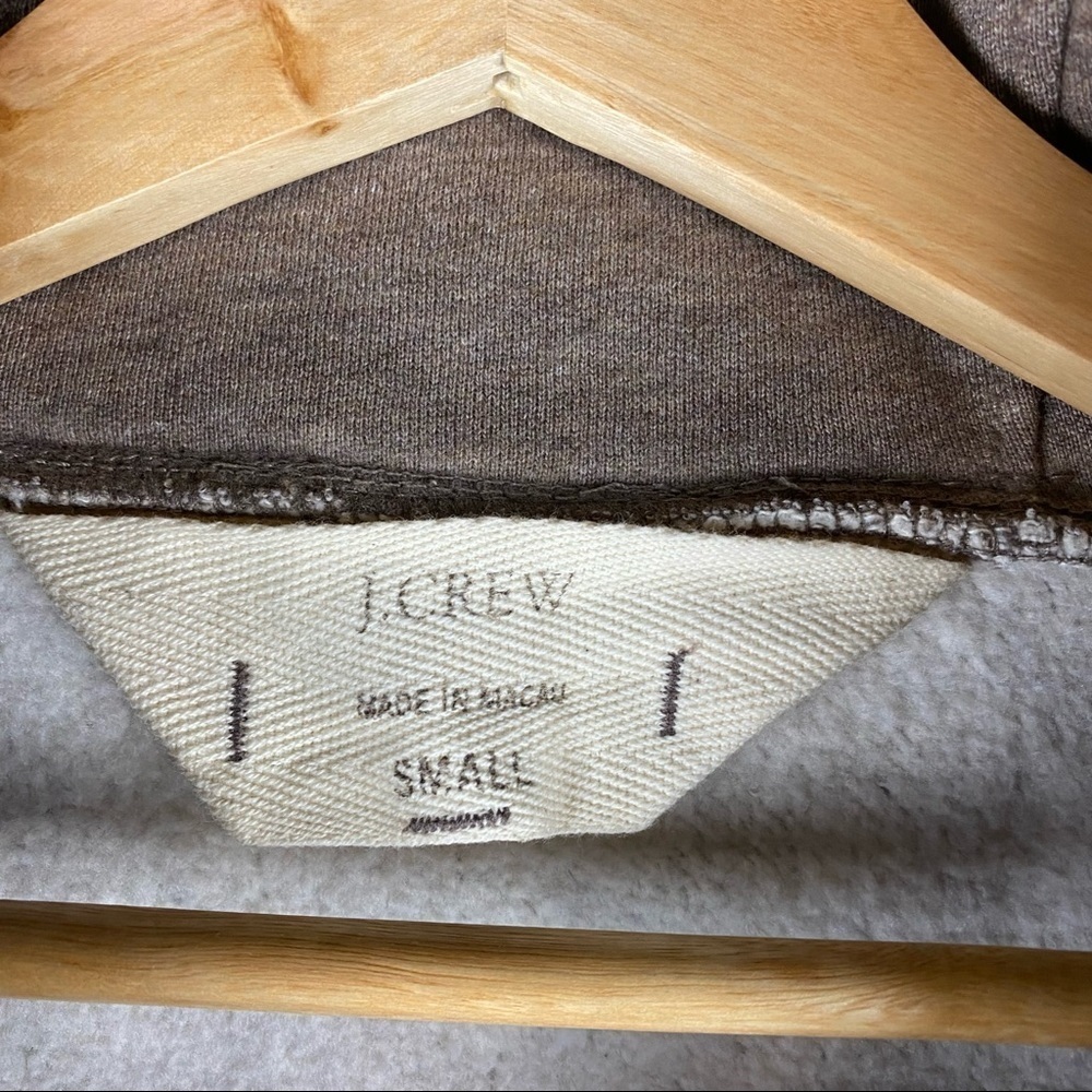 J. Crew Deep V-Neck Solid Basic Pullover Sweatshi… - image 4